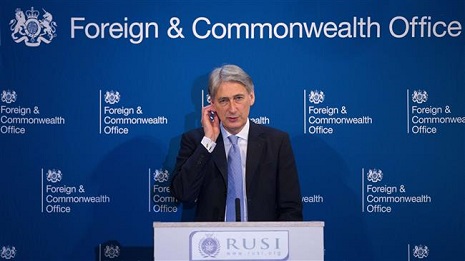 Hammond: Russia greatest threat to UK security